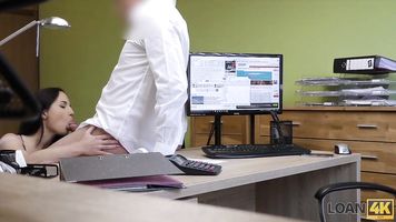 LOAN4K. Gaunt miss pays with sex for realization of business plan